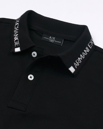 BLACK A-X POLO