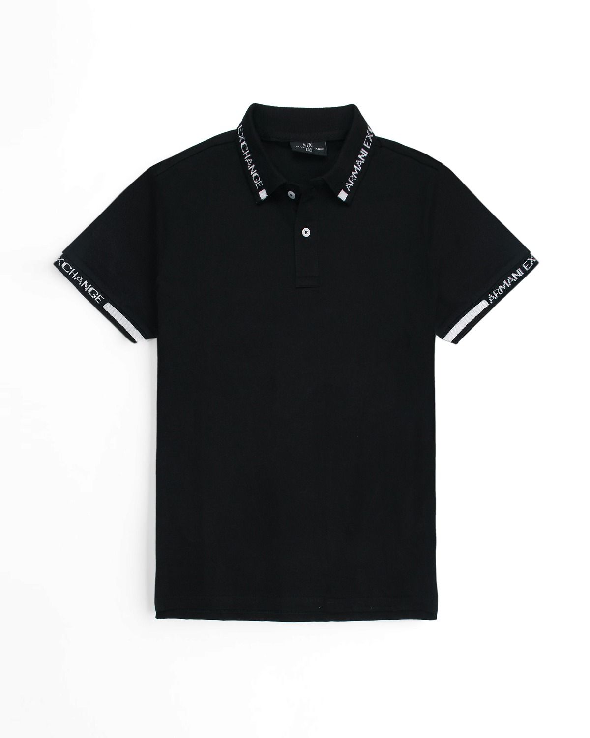 BLACK A-X POLO